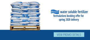 PROMOTION | 2019 BOOKING OFFER ON PERFORMA GLOBALYS WATER SOLUBLE FERTILIZERS